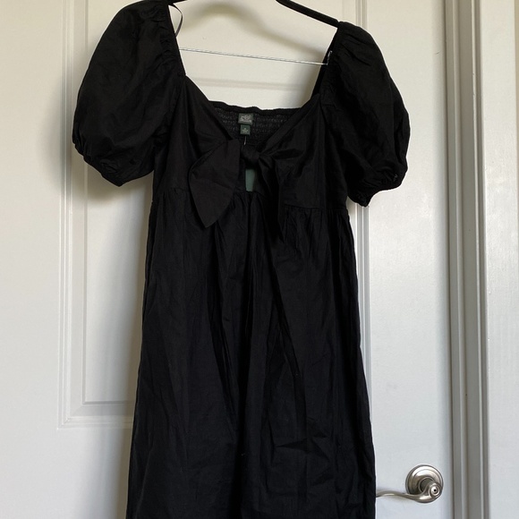 Wild Fable Black Bow Dress NWT - Picture 2 of 6